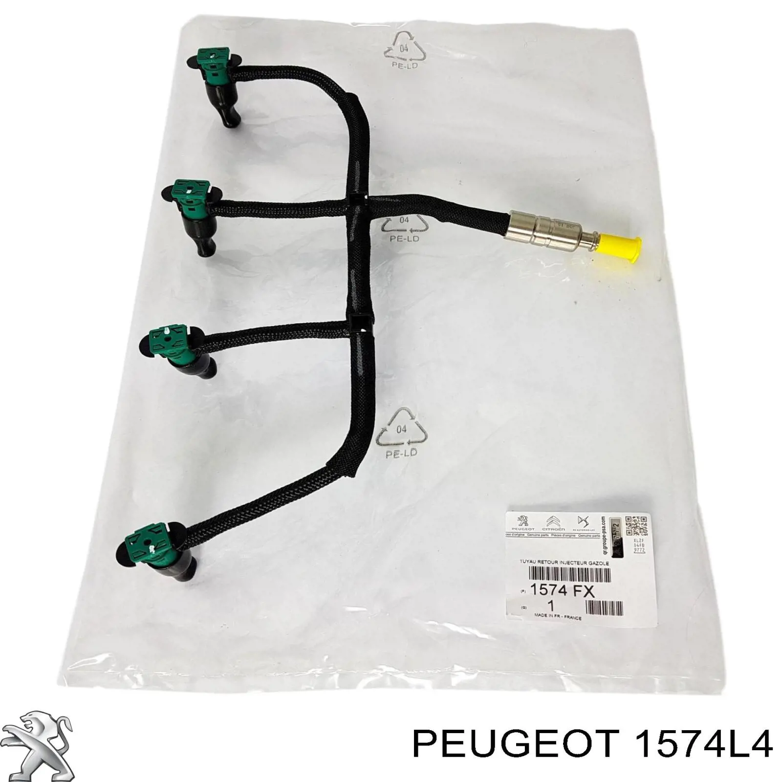 Tubo de combustível, inverso desde os injetores Peugeot/Citroen 1574L4 preço, a partir de 69,34 USD