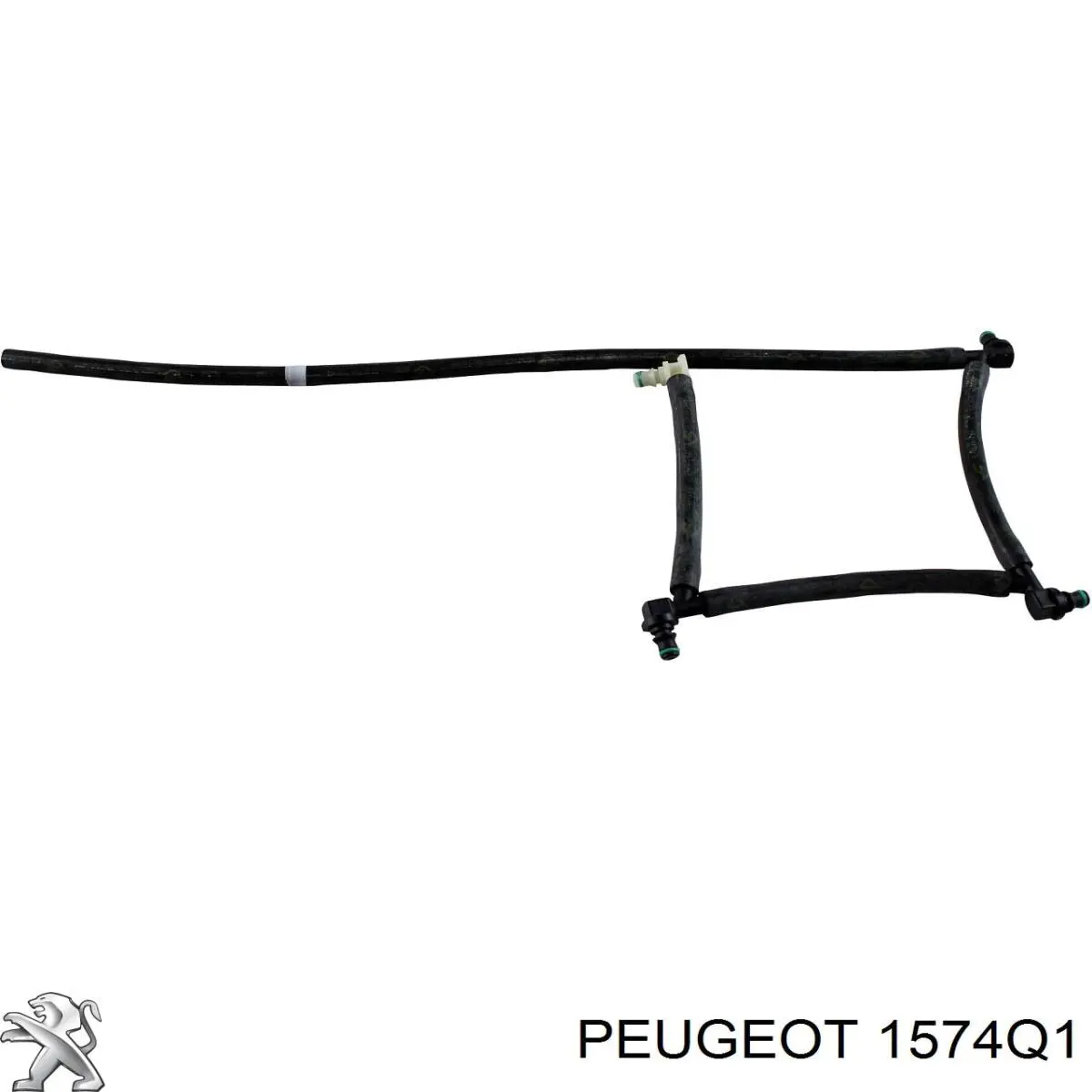 Tubo de combustível, inverso desde os injetores Peugeot/Citroen 1574Q1 preço, a partir de 26,37 USD