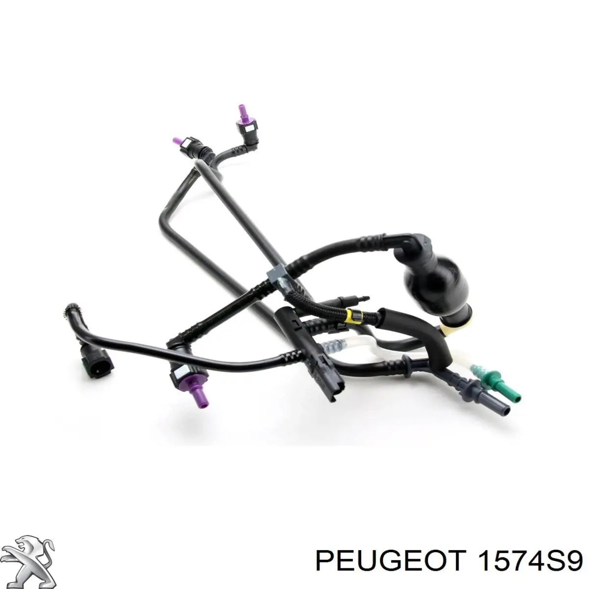 1574S9 Peugeot/Citroen Tubo de combustível, kit