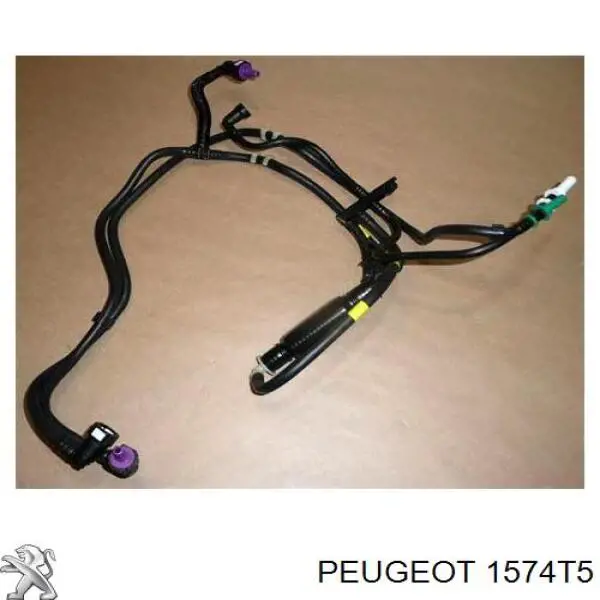 1574T5 Peugeot/Citroen Tubo de combustível, kit