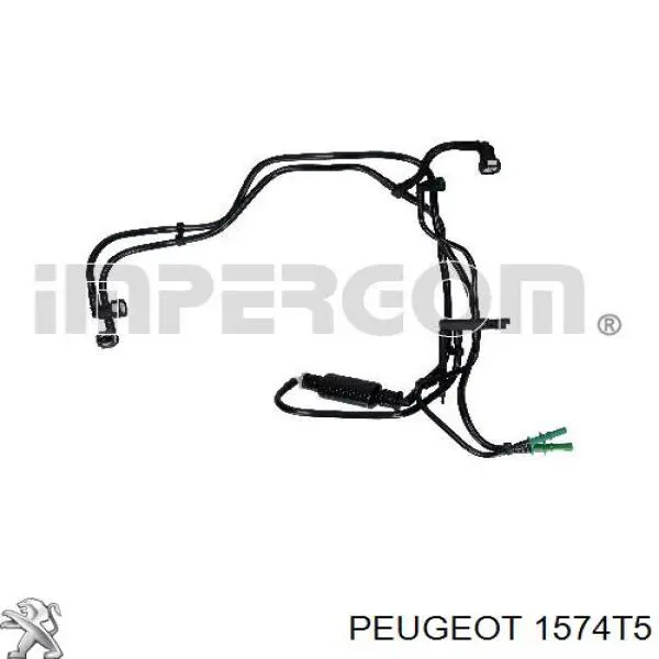 Compre 1574T5 Peugeot/Citroen Tubo de combustível, kit