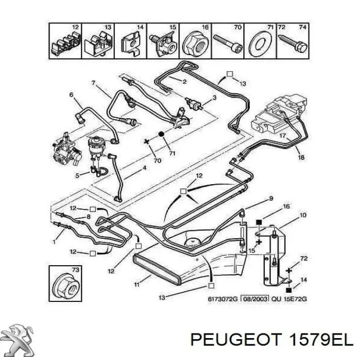 1579EL Peugeot/Citroen 