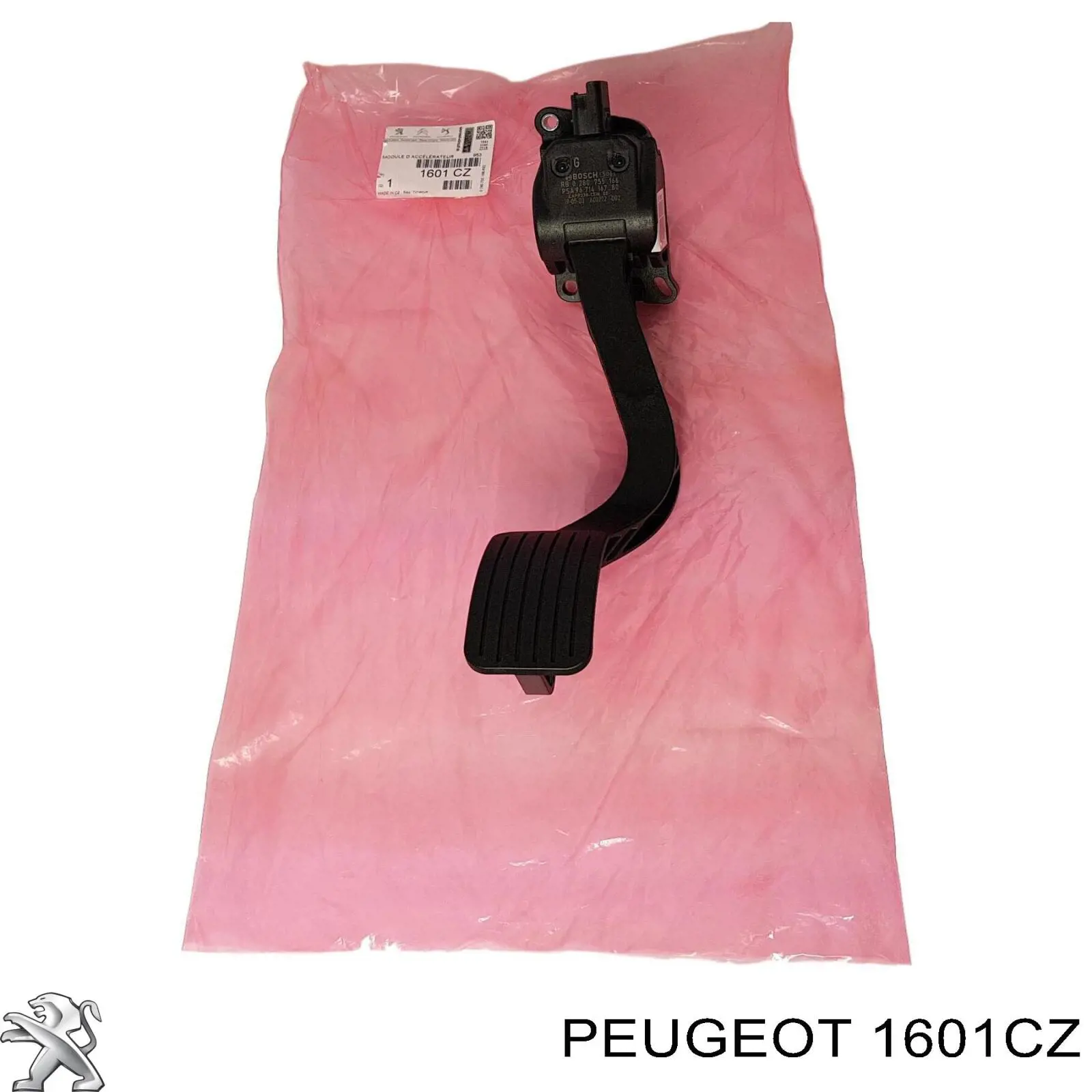Compre 00001601CZ Peugeot/Citroen Pedal de gás (de acelerador)