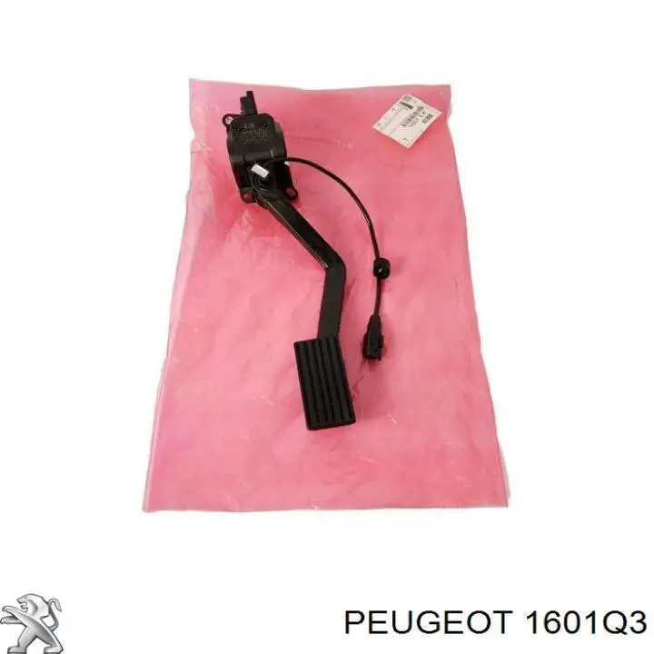 Pedal de gás (de acelerador) Peugeot/Citroen 1601Q3 preço, a partir de 225,59 USD