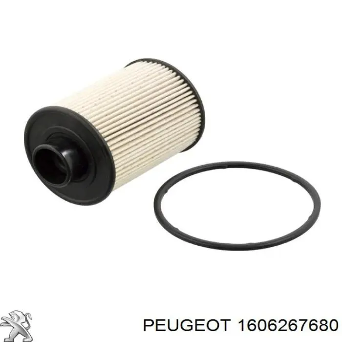 Compre 1606267680 Peugeot/Citroen Filtro de combustível