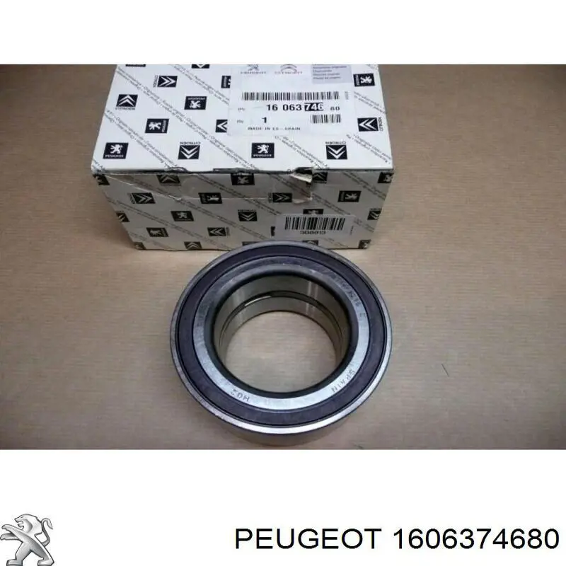 1606374680 Peugeot/Citroen Rolamento de cubo dianteiro