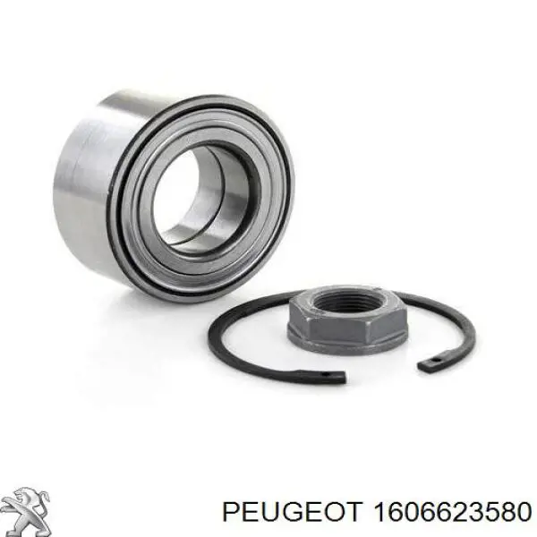 1606623580 Peugeot/Citroen Rolamento de cubo dianteiro