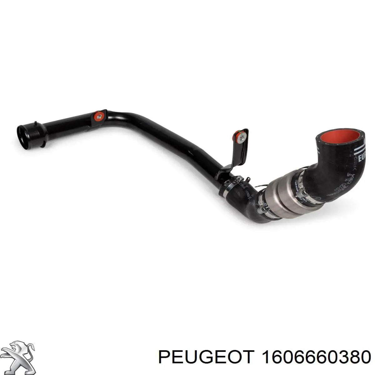 Mangueira (cano derivado) de intercooler 1366746080 Fiat/Alfa/Lancia