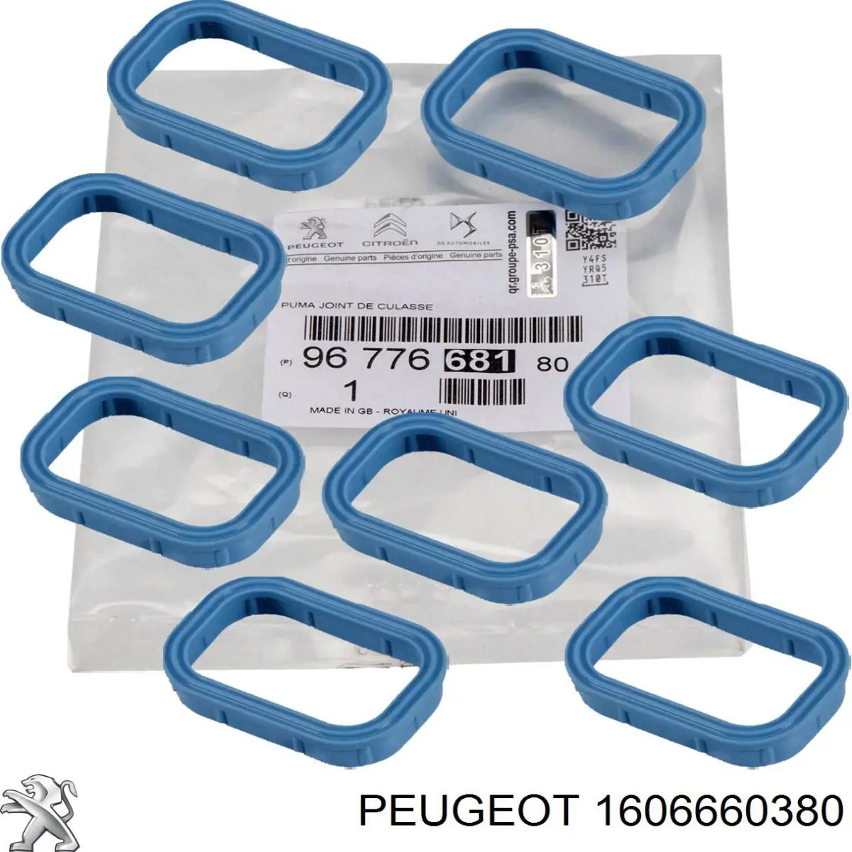 Compre 1606660380 Peugeot/Citroen Mangueira (cano derivado) de intercooler