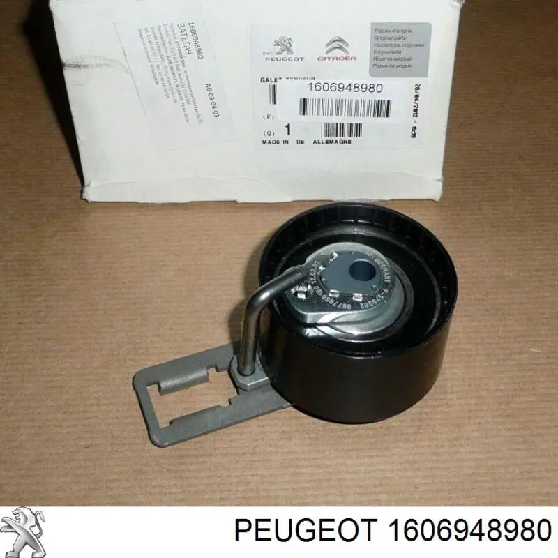 Rolo de reguladora de tensão da correia do mecanismo de distribuição de gás Peugeot/Citroen 1606948980 preço, a partir de 36,21 USD