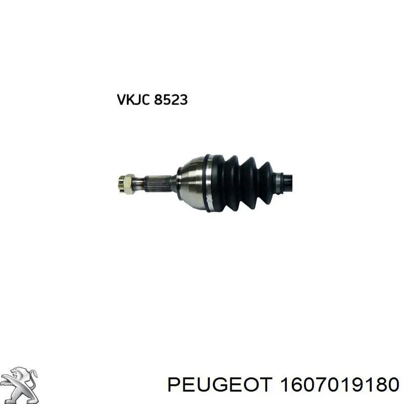 1440106080 Peugeot/Citroen Semieixo (acionador) dianteiro esquerdo