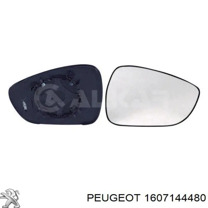 Espelho de retrovisão direito Peugeot/Citroen 1607144480 preço, a partir de 185,90 USD