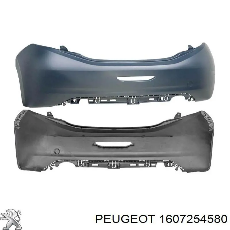 Pára-choque traseiro Peugeot/Citroen 1607254580 preço, a partir de 143,76 USD