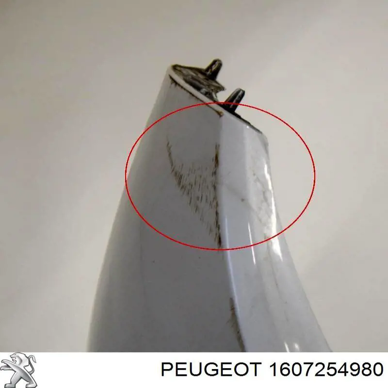 Pára-choque traseiro Peugeot/Citroen 1607254980