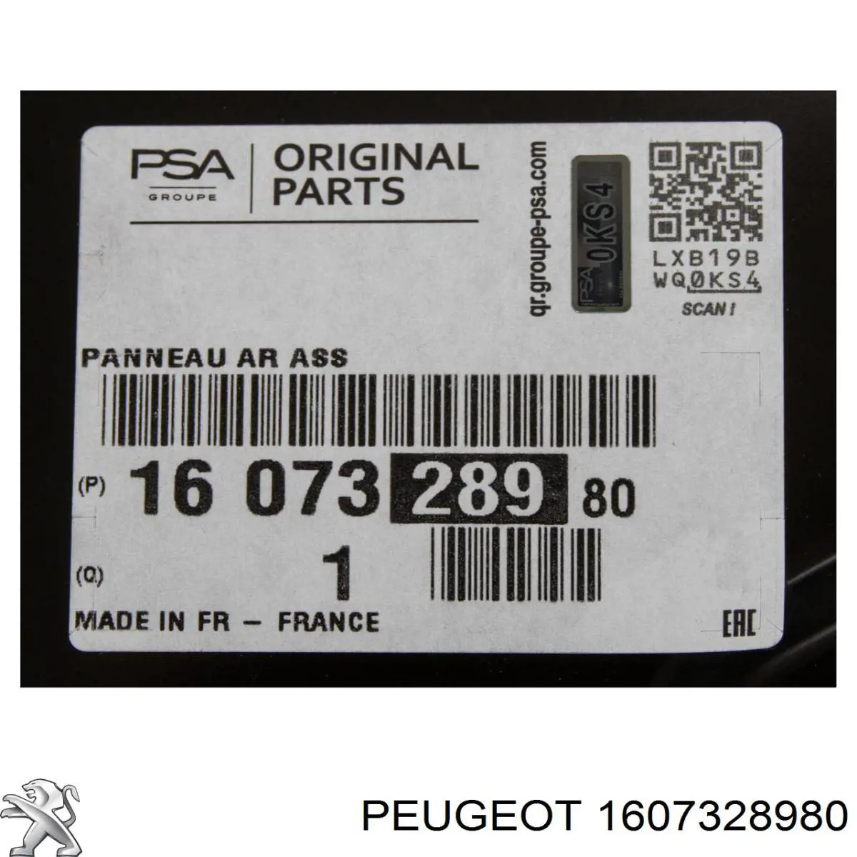 Painel traseiro da seção de bagagem Peugeot/Citroen 1607328980 preço, a partir de 340,96 USD