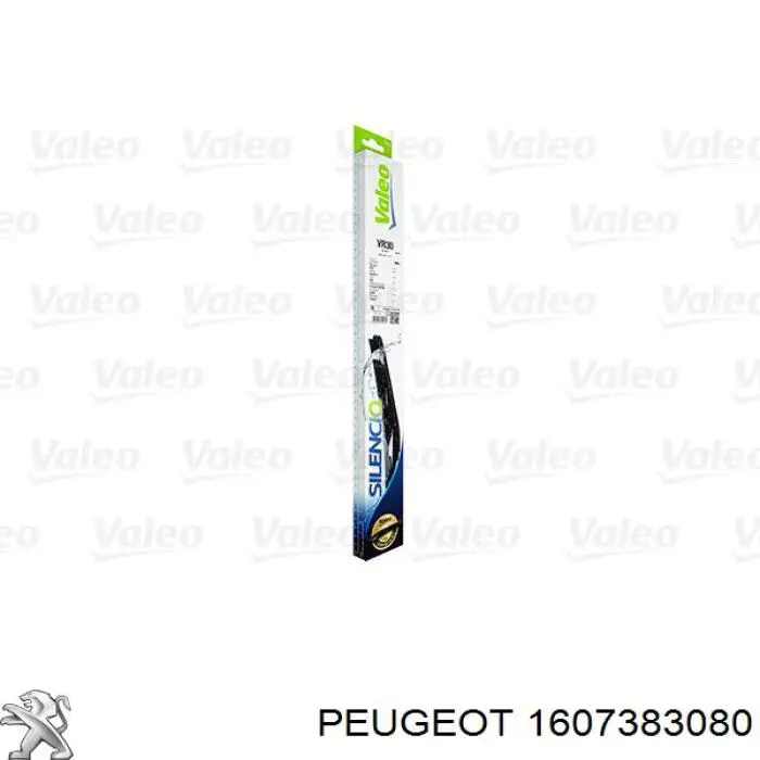 Compre 1607383080 Peugeot/Citroen Limpa-pára-brisas de vidro traseiro