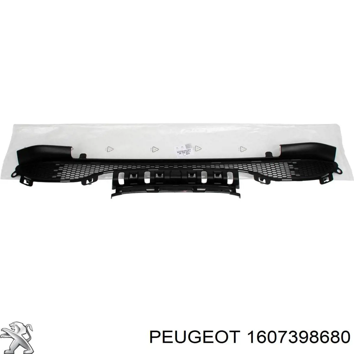 Compre 1607398680 Peugeot/Citroen Absorvedor (enchido) do pára-choque dianteiro
