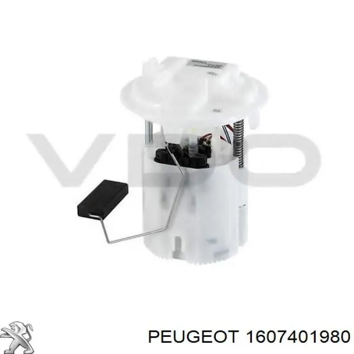 Módulo de bomba de combustível com sensor do nível de combustível Peugeot/Citroen 1607401980 preço, a partir de 91,94 USD