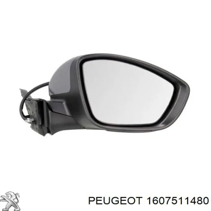 Espelho de retrovisão direito Peugeot/Citroen 1607511480 preço, a partir de 113,80 USD
