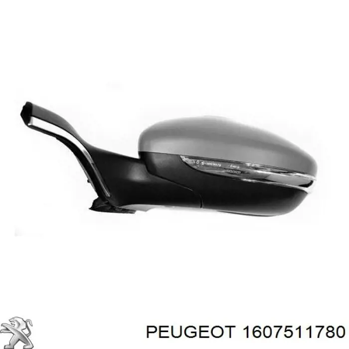 Espelho de retrovisão esquerdo Peugeot/Citroen 1607511780 preço, a partir de 178,51 USD