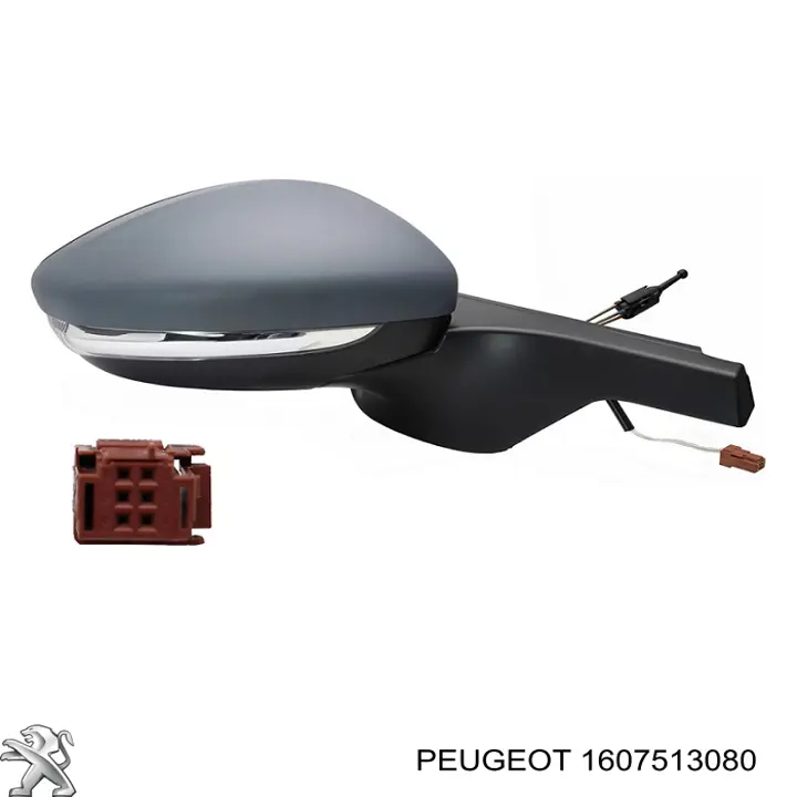 Placa sobreposta (tampa) do espelho de retrovisão direito Peugeot/Citroen 1607513080 preço, a partir de 9,98 USD