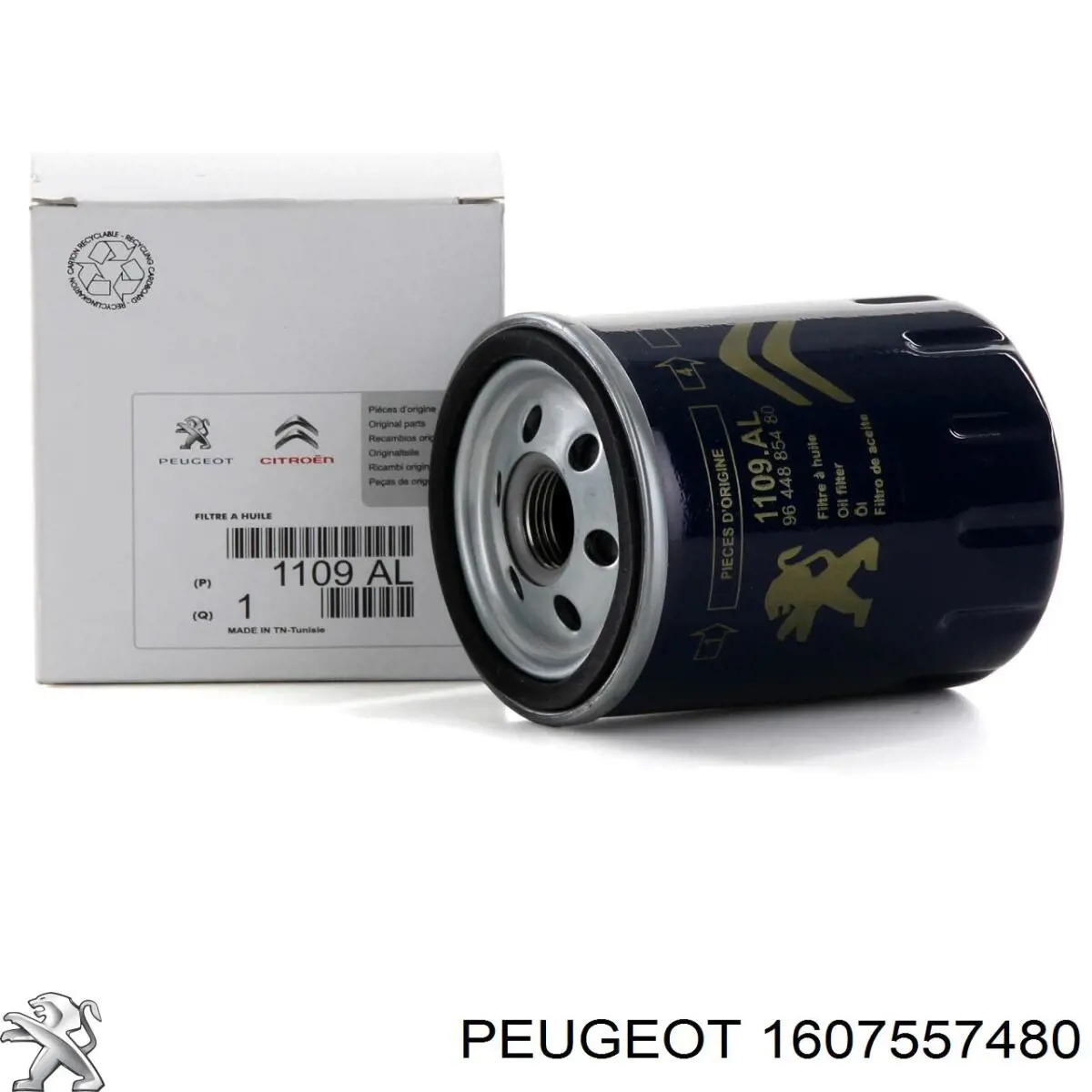 Compre 1607557480 Peugeot/Citroen Pino moente (extremidade do eixo) dianteiro esquerdo