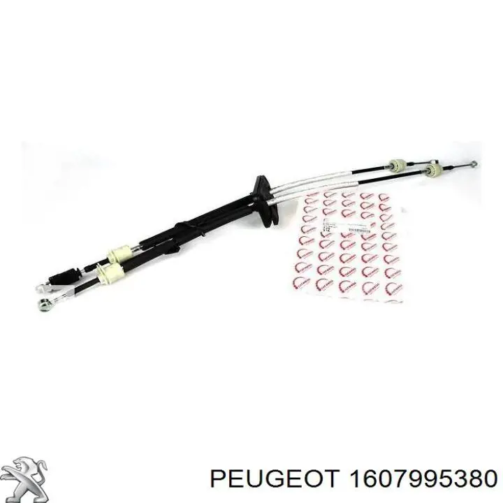 1607995380 Peugeot/Citroen Cabo de mudança duplo