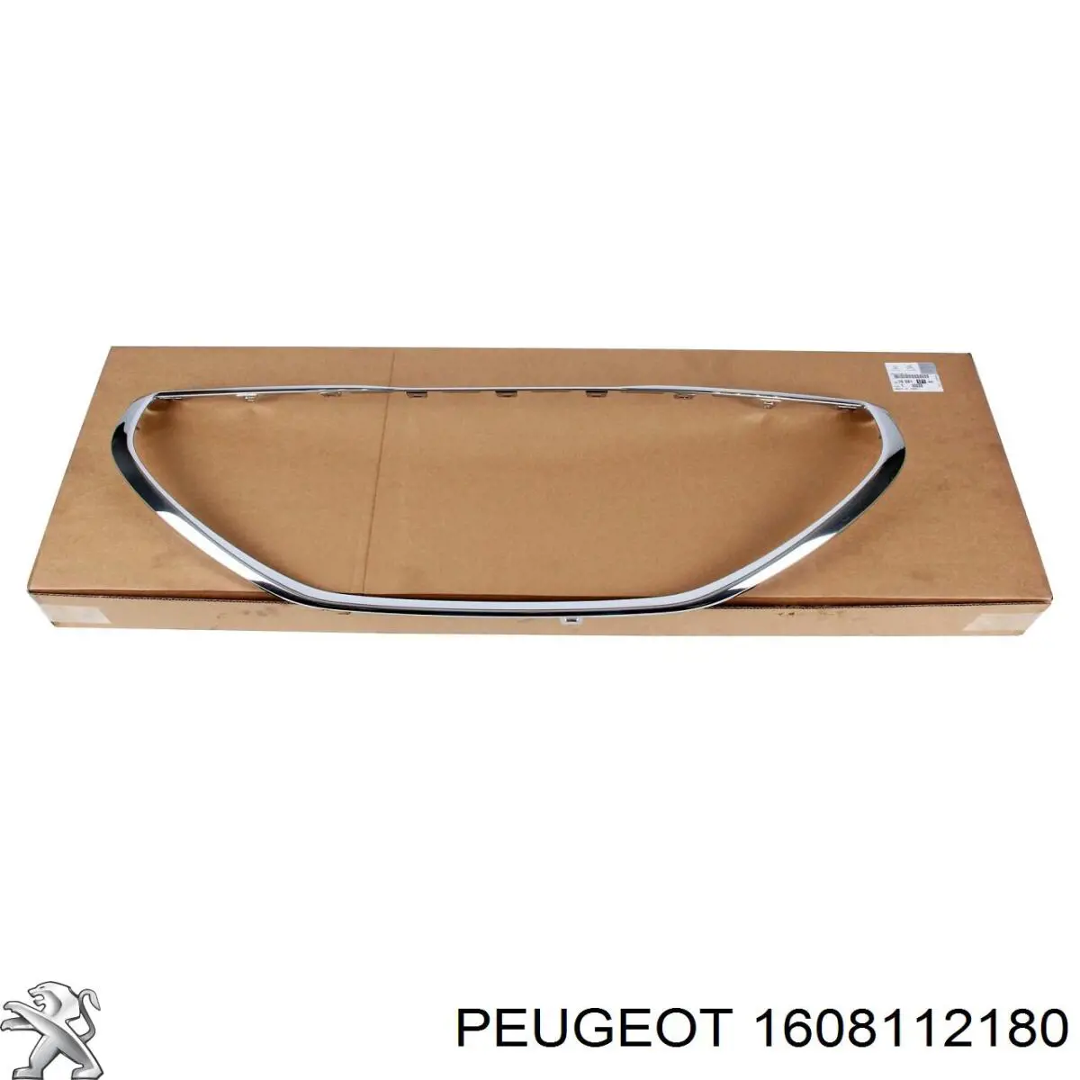 1608112180 Peugeot/Citroen Placa sobreposta (carcaça) de grelha do radiador