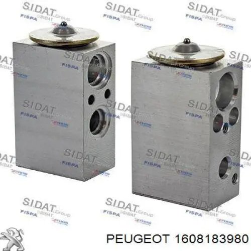 Válvula TRV de aparelho de ar condicionado Peugeot/Citroen 1608183980 preço, a partir de 51,18 USD