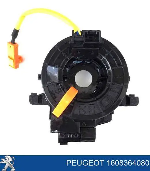 1608364080 Peugeot/Citroen Anel AIRBAG de contato, cabo plano do volante
