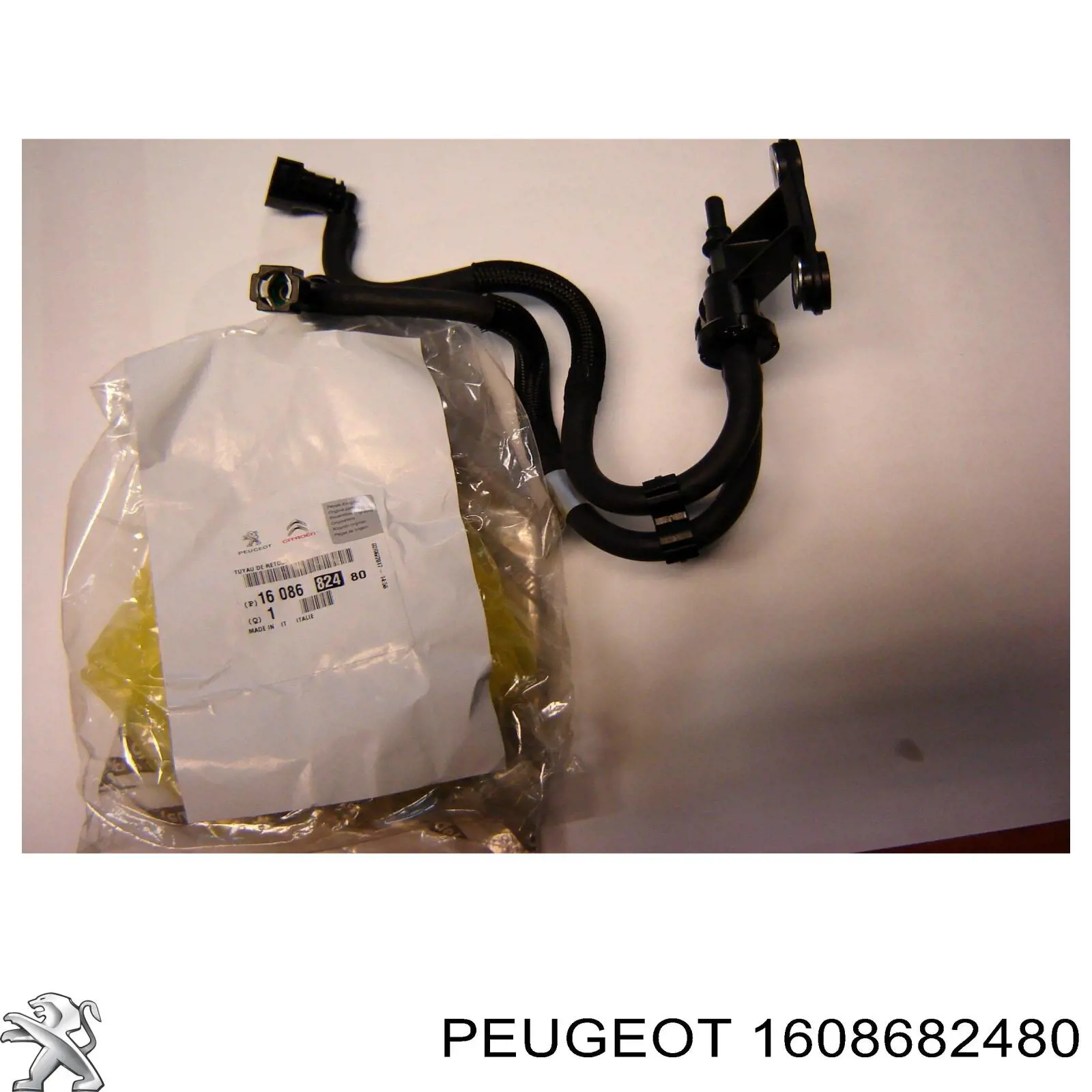 Compre 1608682480 Peugeot/Citroen Tubo de combustível desde a bomba de bombeio de combustível até a Bomba de Combustível de Pressão Alta