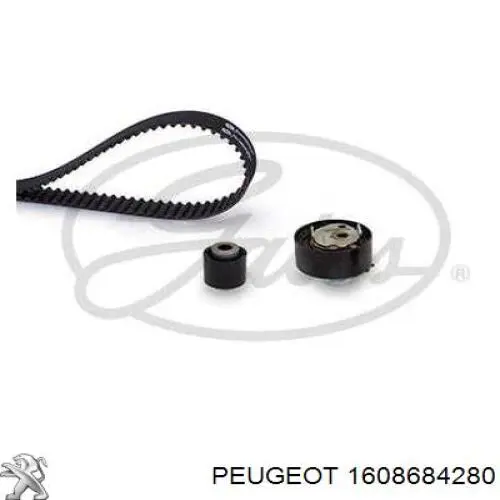 1608684280 Peugeot/Citroen Correia do mecanismo de distribuição de gás, kit