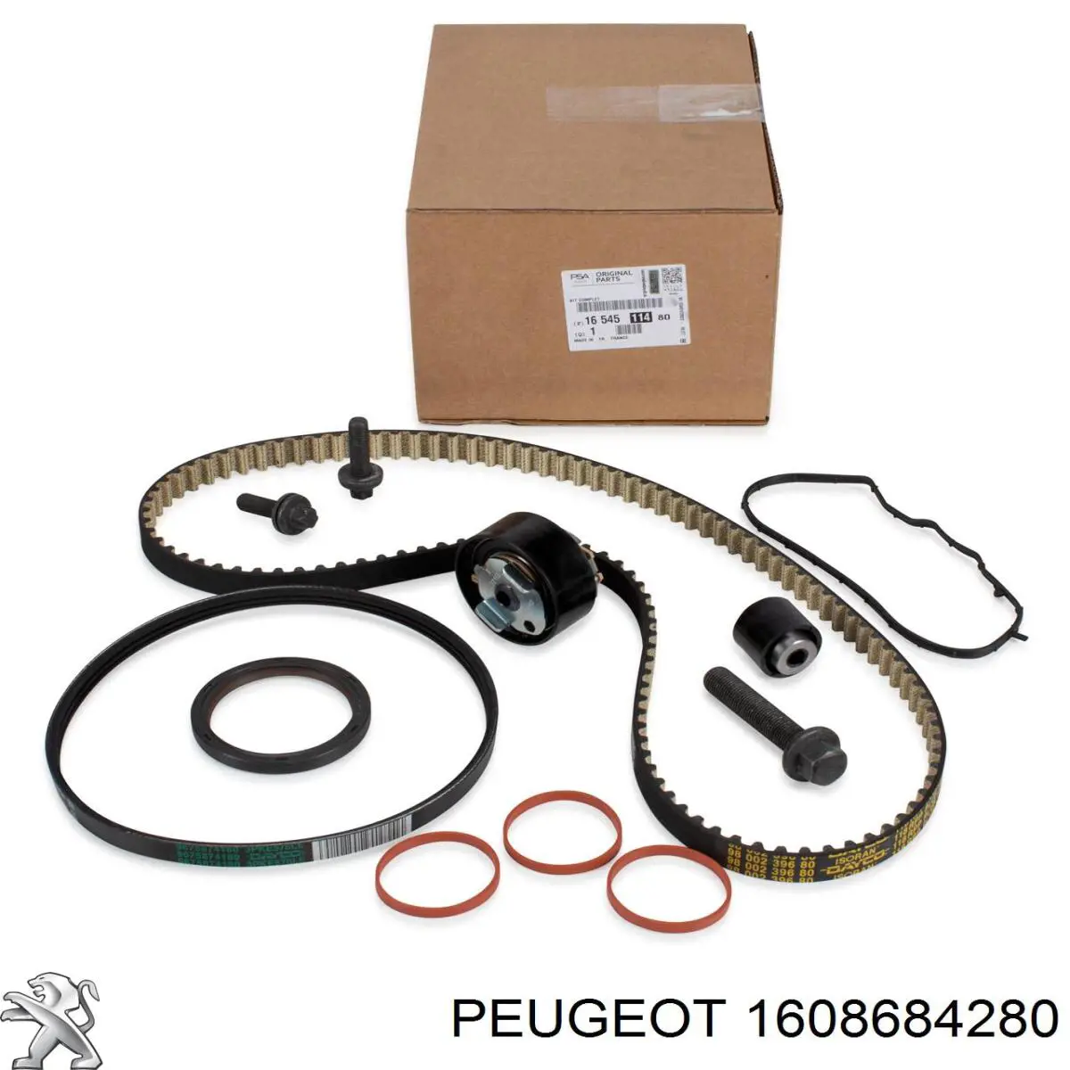Correia do mecanismo de distribuição de gás, kit Peugeot/Citroen 1608684280 preço, a partir de 89,90 USD