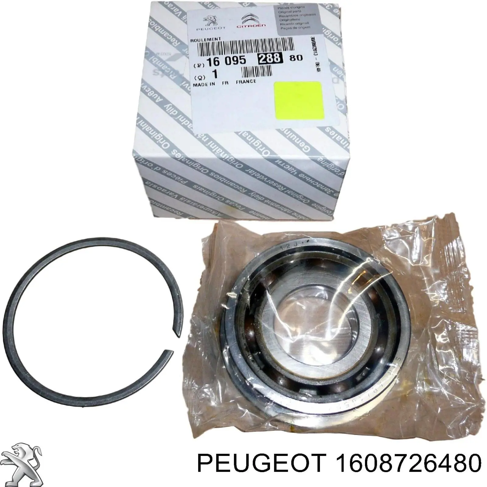 Rolamento da árvore secundária da Caixa de Mudança 71771940 Fiat/Alfa/Lancia
