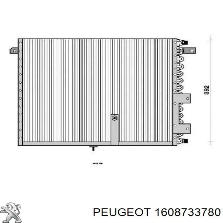 Compre 1608733780 Peugeot/Citroen Vedante de tubo coletor de admissão