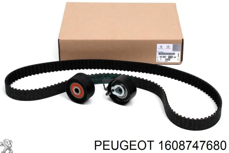 1608747680 Peugeot/Citroen Correia do mecanismo de distribuição de gás, kit