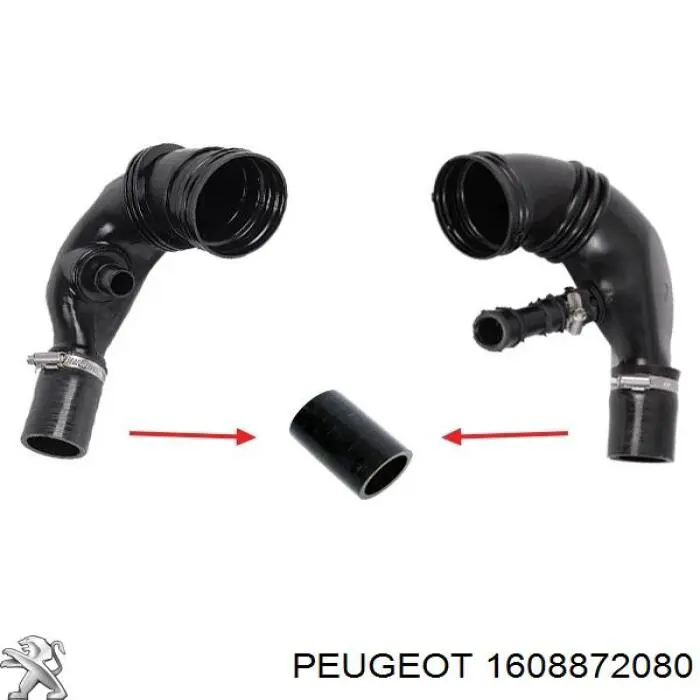 Cano derivado de ar do medidor de consumo do ar Fiat/Alfa/Lancia 51904555