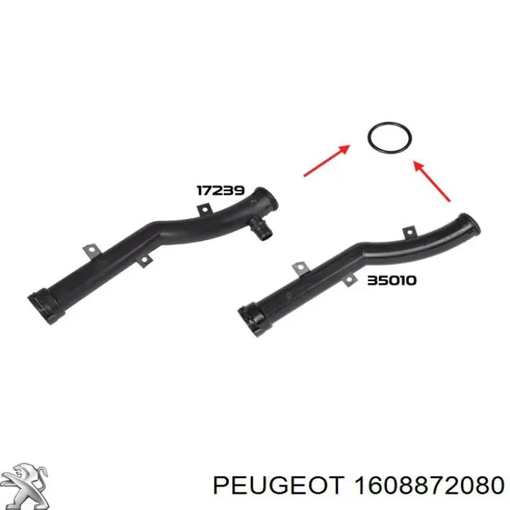 Cano derivado de ar do medidor de consumo do ar 51904555 Fiat/Alfa/Lancia