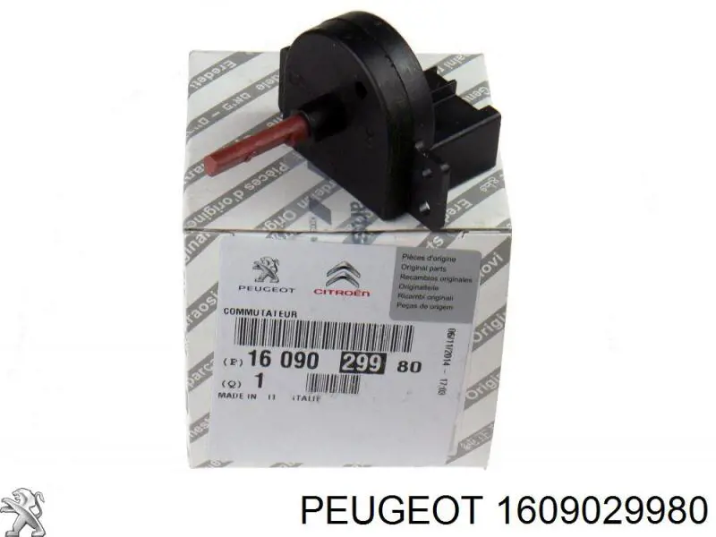 Compre 1609029980 Peugeot/Citroen Resistor (resistência) de ventilador de forno (de aquecedor de salão)