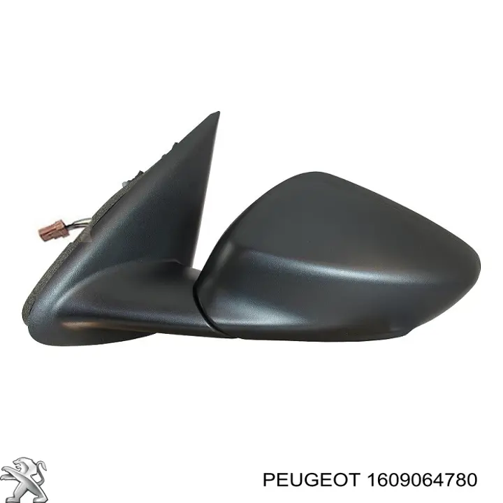 1609064780 Peugeot/Citroen Espelho de retrovisão esquerdo
