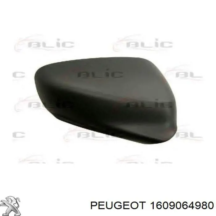 Placa sobreposta (tampa) do espelho de retrovisão direito Peugeot/Citroen 1609064980 preço, a partir de 16,84 USD