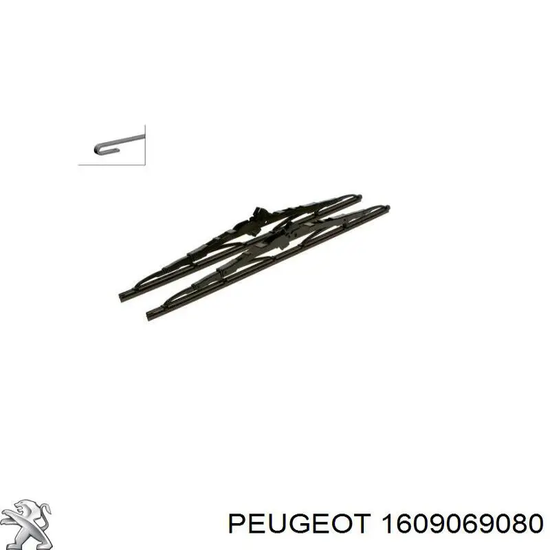 Limpa-pára-brisas do pára-brisas de passageiro Peugeot/Citroen 1609069180 preço, a partir de 15,86 USD