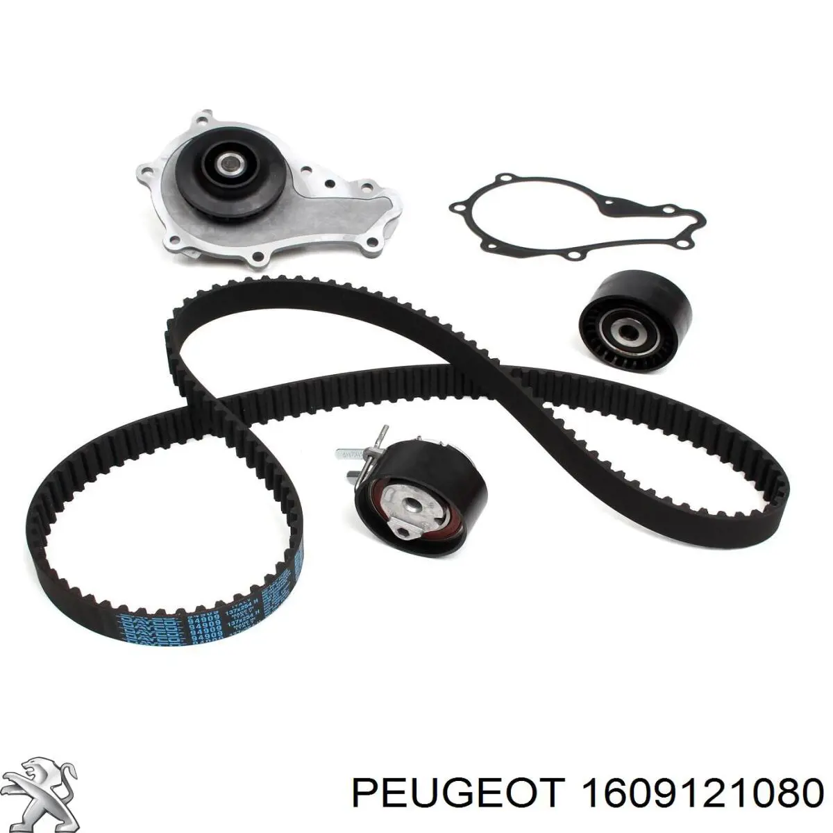 Compre 1609121080 Peugeot/Citroen Correia do mecanismo de distribuição de gás, kit