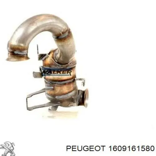 Compre 1609161580 Peugeot/Citroen Convertidor - catalisador