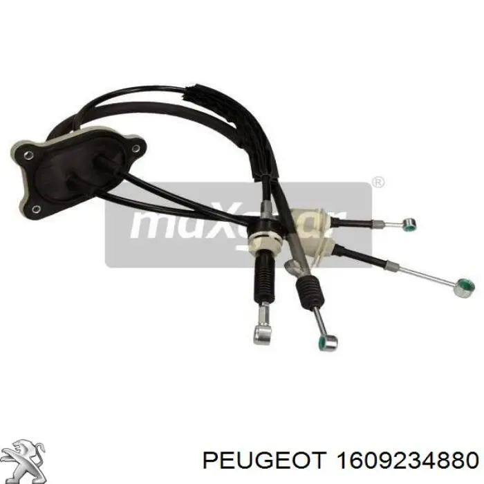 1609234880 Peugeot/Citroen Cabo de mudança duplo
