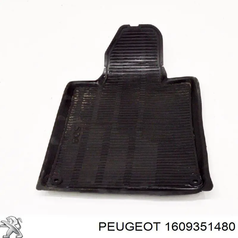 1609351480 Peugeot/Citroen Tapetes dianteiros + traseiros, kit
