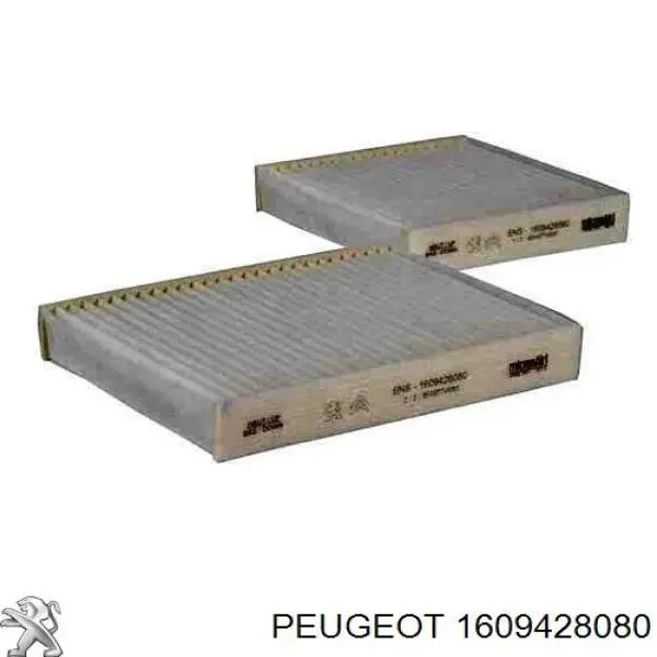 Filtro de salão Peugeot/Citroen 1609428080 preço, a partir de 13,83 USD