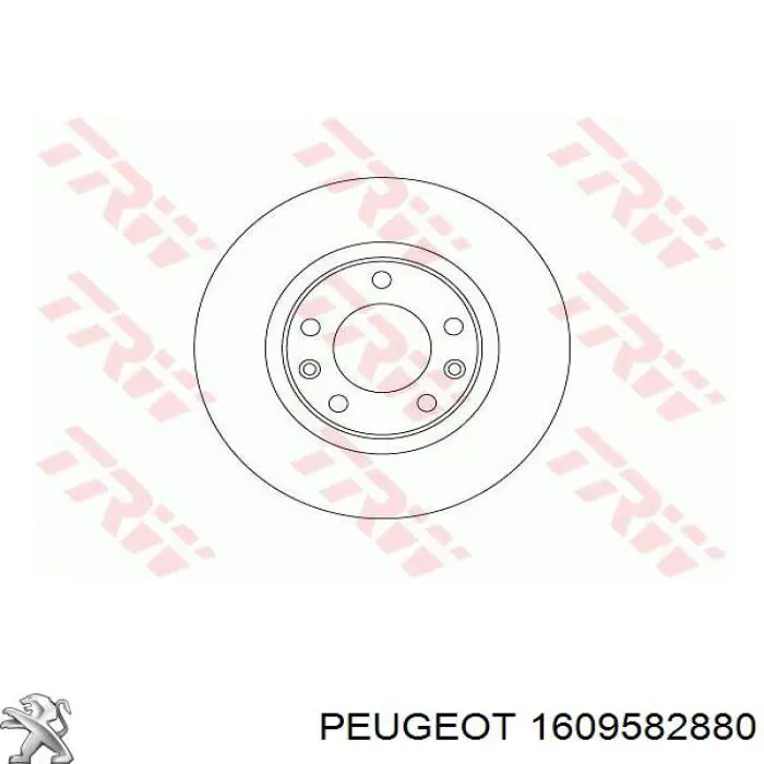 Disco do freio traseiro Peugeot/Citroen 1609582880 preço, a partir de 47,75 USD