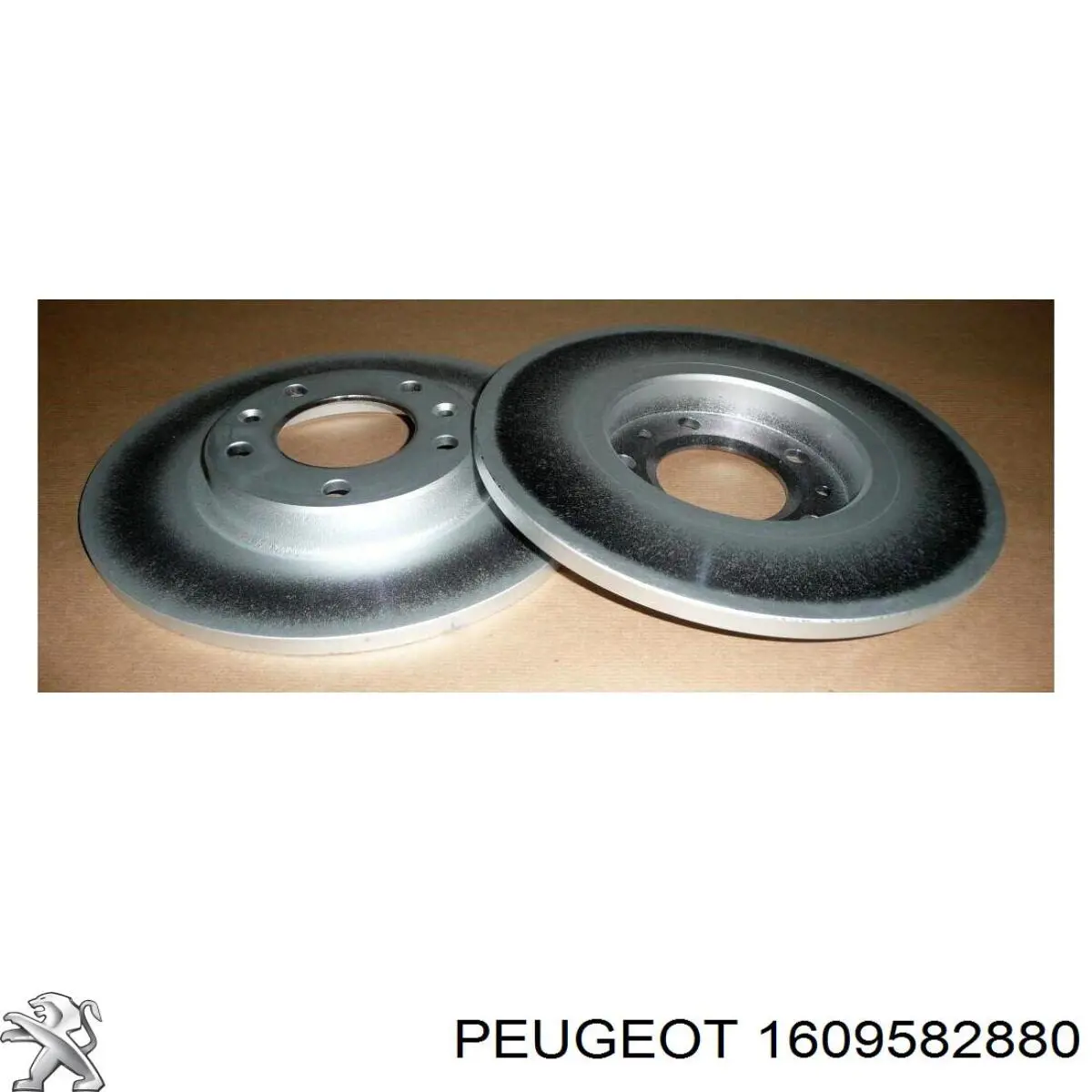 Disco do freio traseiro 1609582880 Peugeot/Citroen