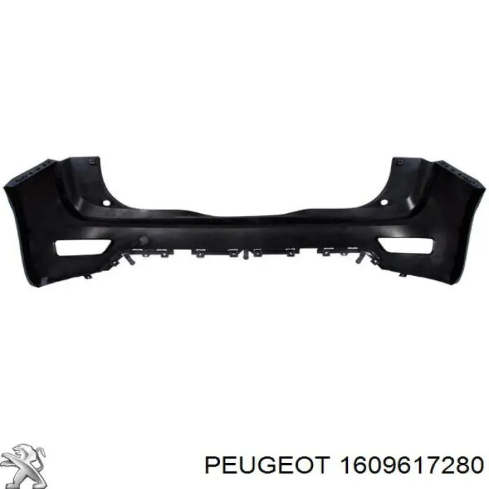 50122157 Peugeot/Citroen Pára-choque traseiro